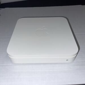 Apple AirPort Extreme Base Station A1408 802.11n‎ WiFi Router - W/ Power Cord
